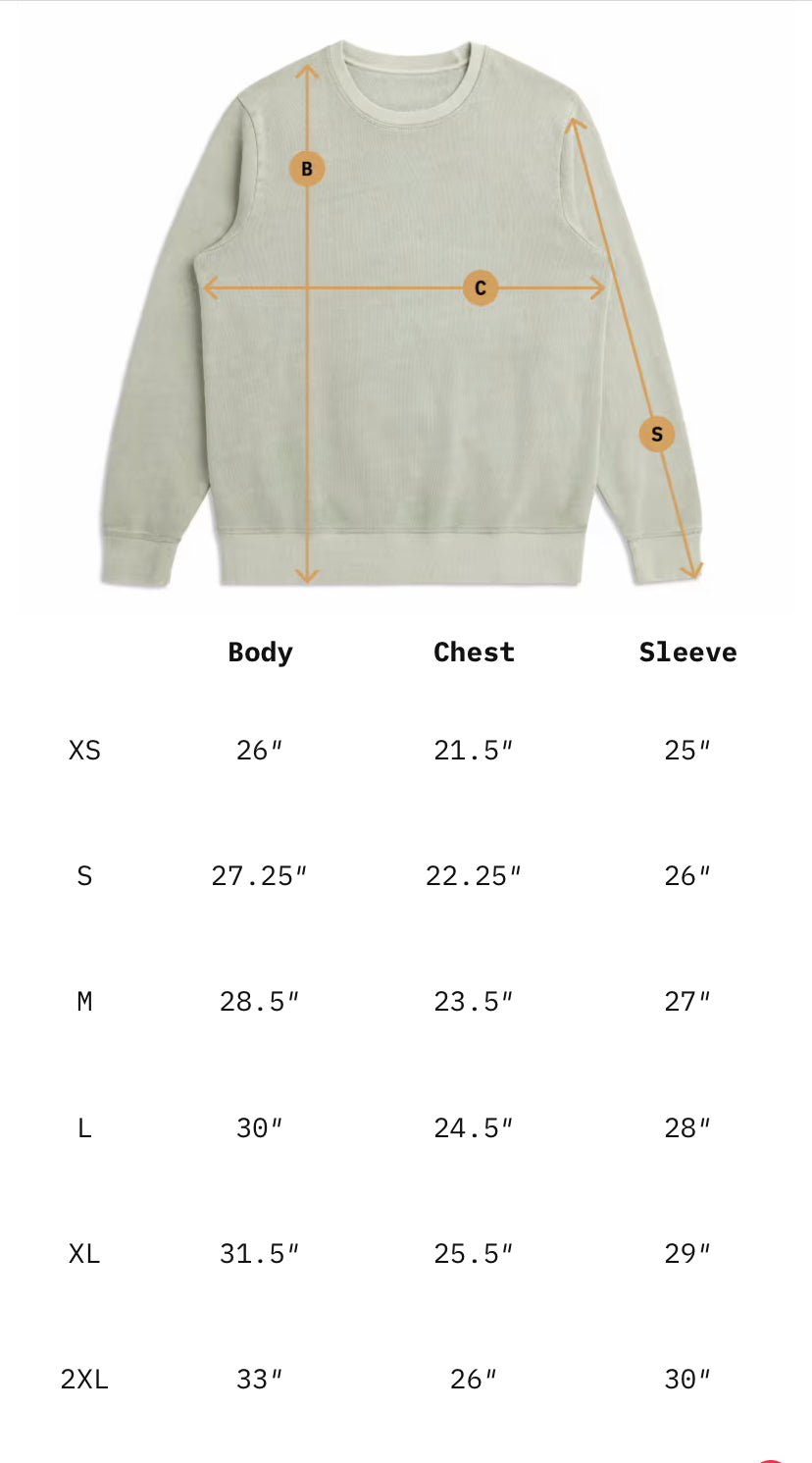 STATE FLOWER CREWNECK APPLIQUÉ SWEATSHIRT