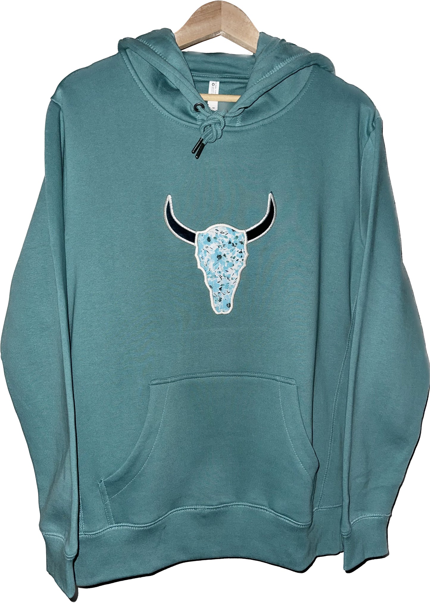 BULL APPLIQUÉ SWEATSHIRT
