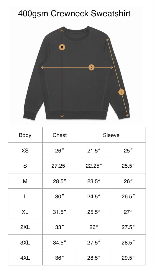 TAYLOR OUTLINE CREWNECK SWEATSHIRT