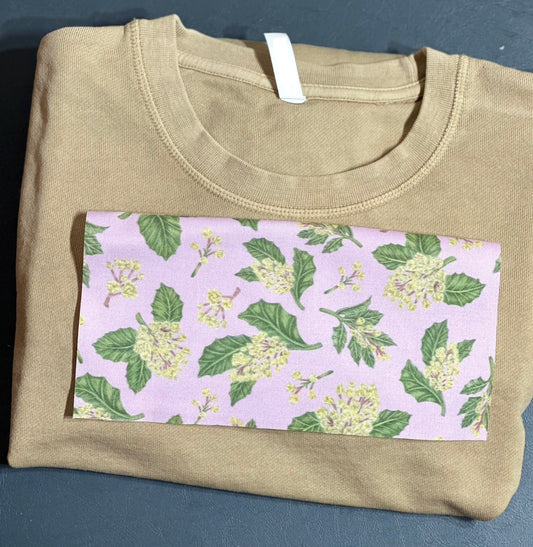 OREGON- CREWNECK APPLIQUÉ STATE FLOWER SWEATSHIRT